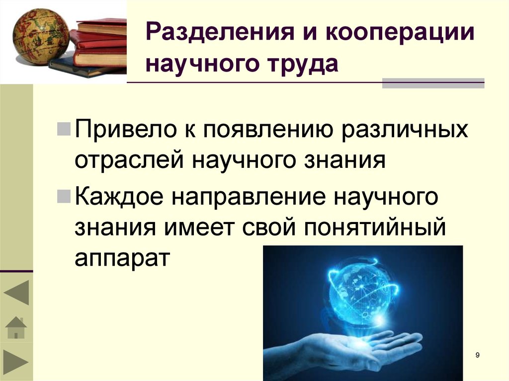 Появление различных. Разделение научного знания. Научное познание как социокультурный феномен. Наука как социокультурный феномен. Научная кооперация.