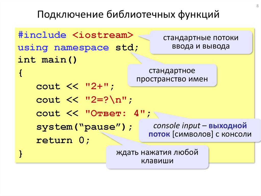 Система ответа