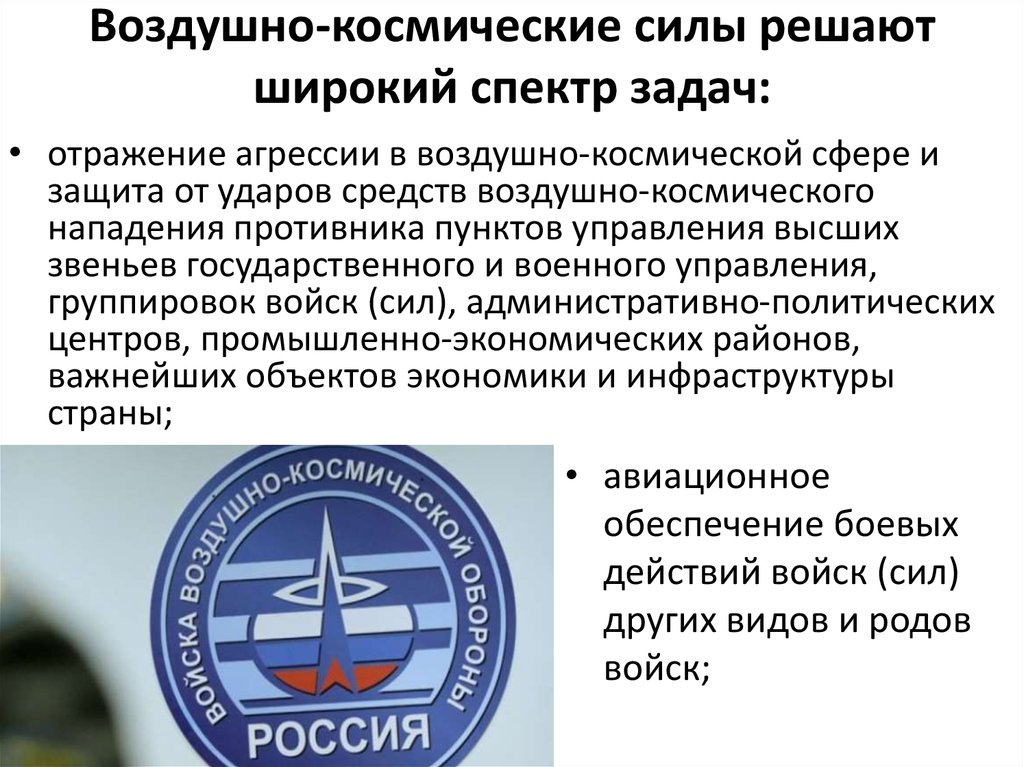 Рода воздушно космических войск