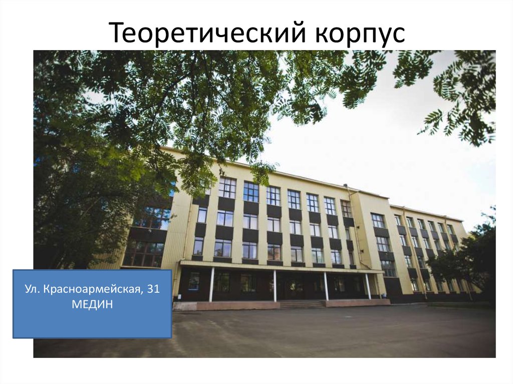 Теоретический корпус