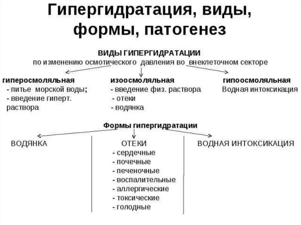 Гипергидратация патогенез. Патогенез нарушений водно-электролитного обмена.. Механизм гипергидратации. Патогенез гипергидратации. Механизм развития гипергидратации.