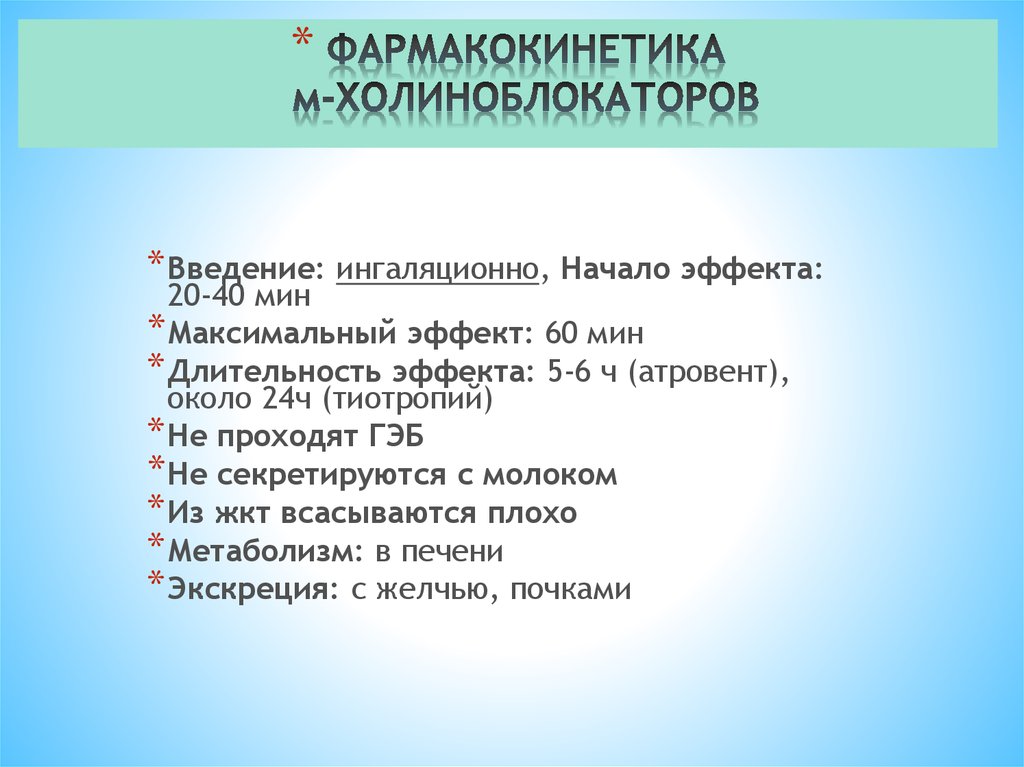 Используя рисунок объясните действие холиноблокаторов на глаз и механизм сопутствующих эффектов