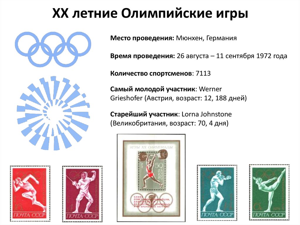 XX летние Олимпийские игры