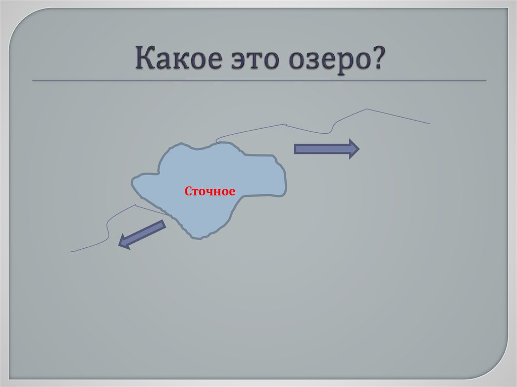 Как нарисовать сточное и бессточное озеро - 89 фото