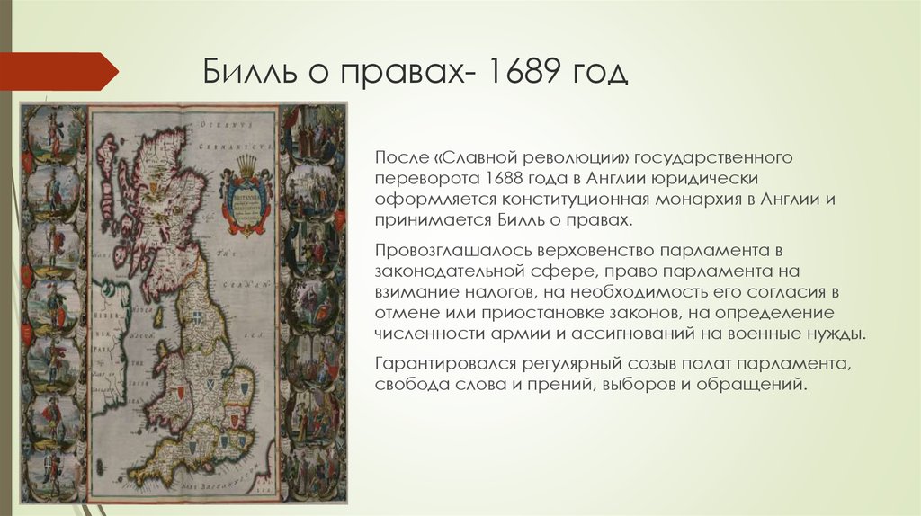 1689 революция. Билль прав 1689 г. 1689 Год Англия. Билль о правах 1689 общая характеристика. Билль о правах Англия.