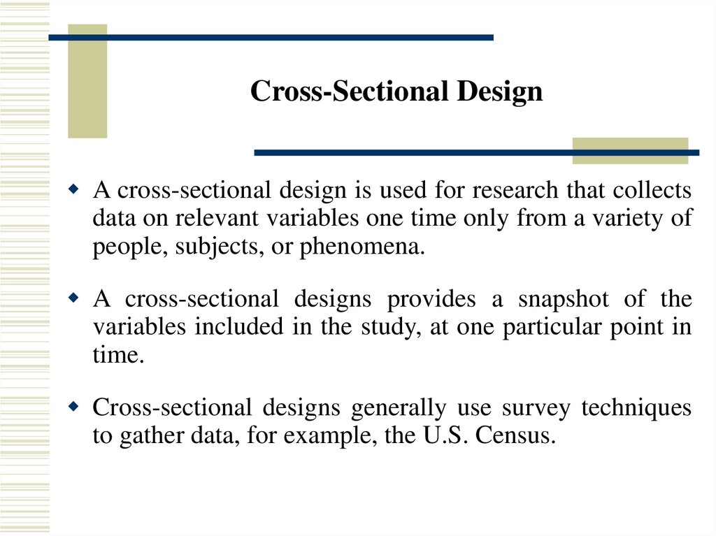 cross sequential study