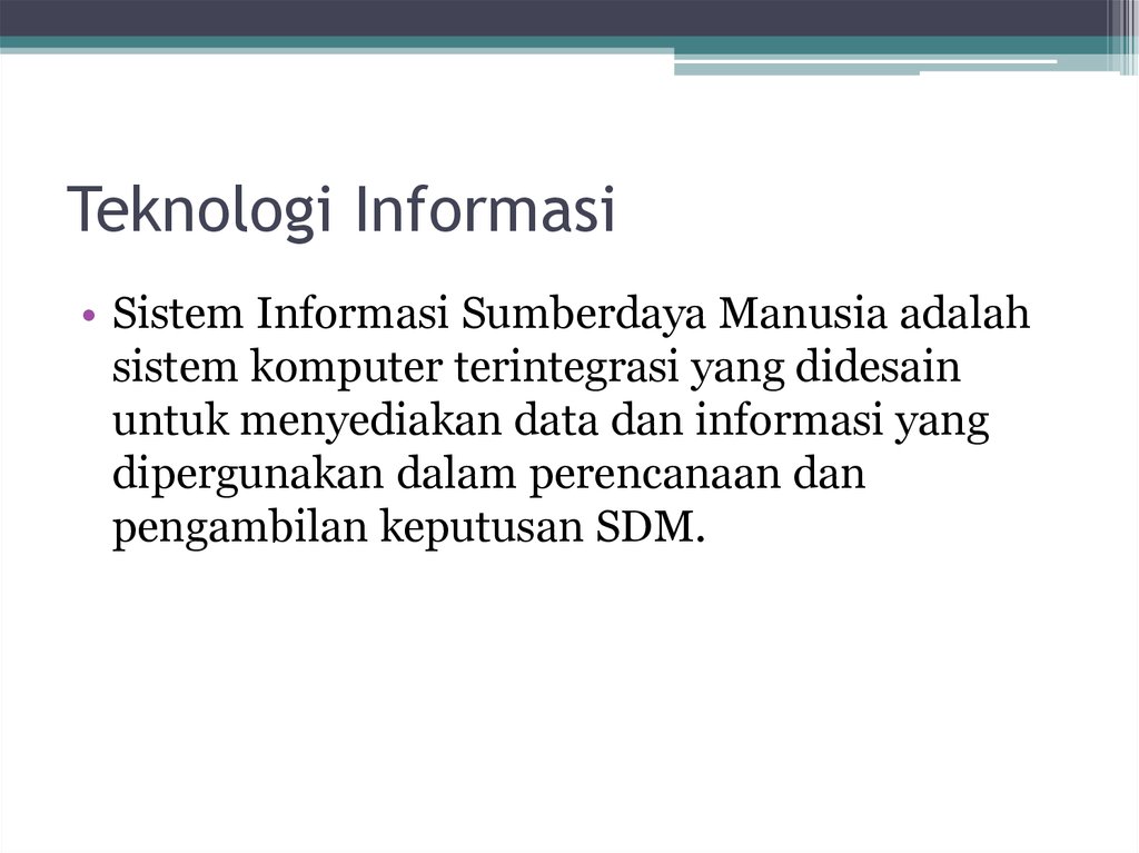 Teknologi Informasi