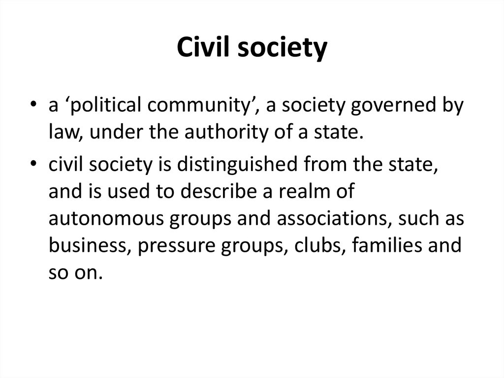Civil society. Characteristics of Civil Society. Political participation. Civil Society meme.