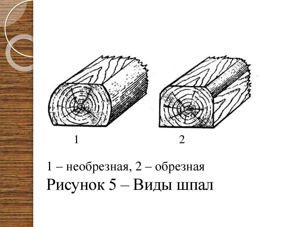 Рисунок необрезной доски