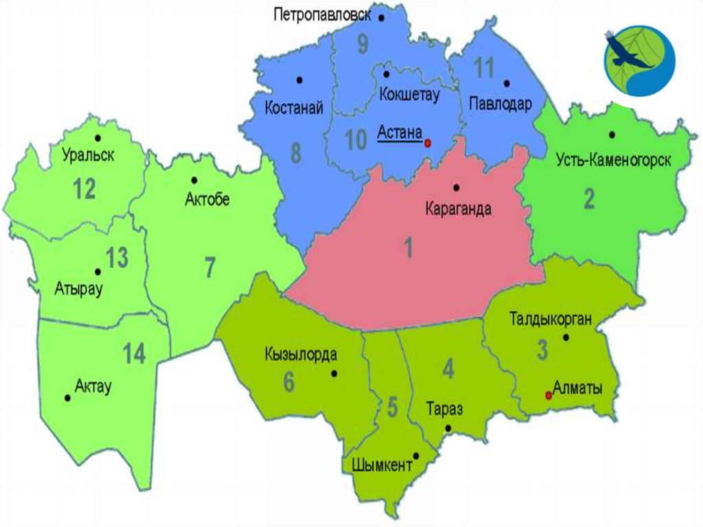 Особенности западного казахстана