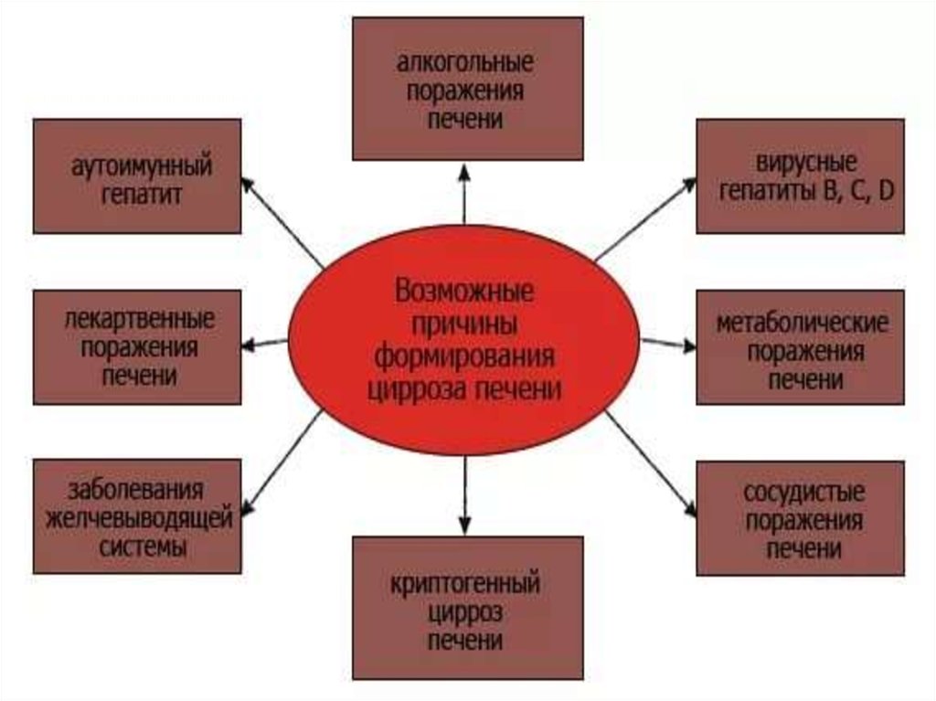 Сестринский уход при циррозе печени презентация