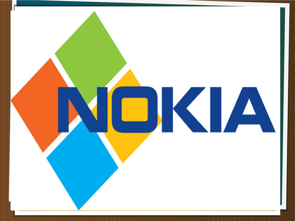 Компания Nokia - презентация онлайн