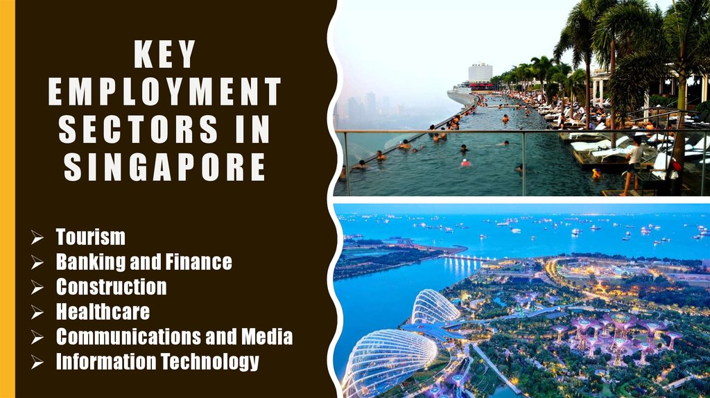 key employment sectors in Singapore