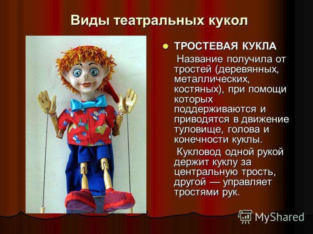 Театральные куклы марионетки 3 класс презентация