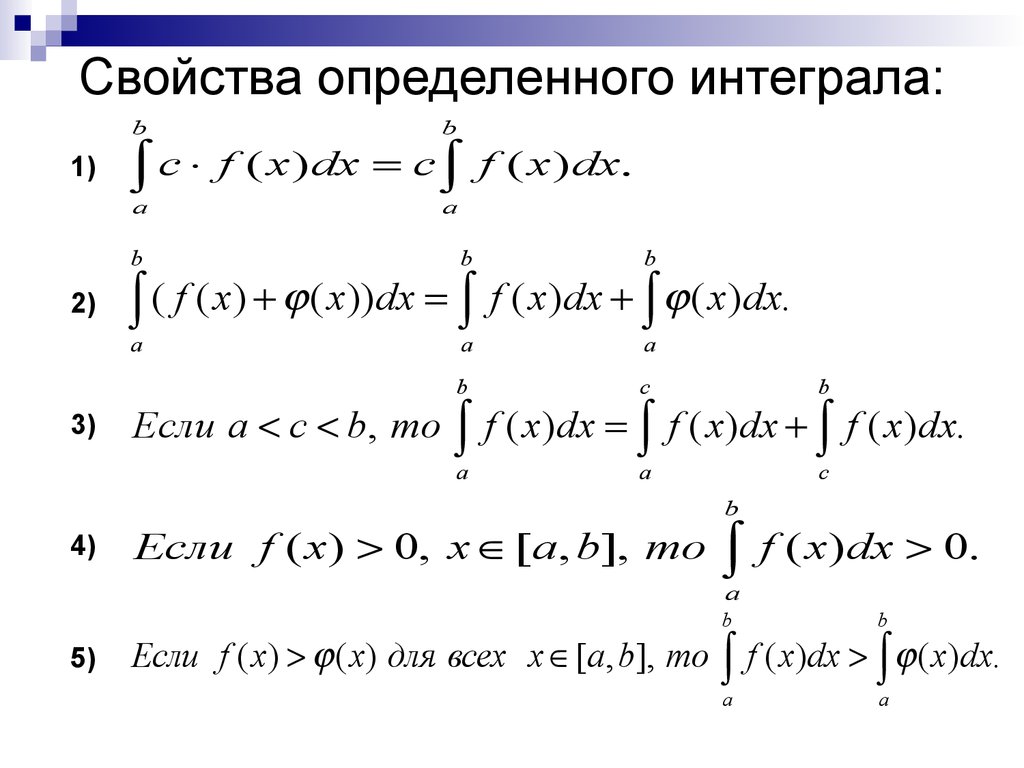 Определенный. Основные свойства определенного интеграла формулы. Определенный интеграл свойства определенного интеграла. Основные свойства определенных интегралов. Св-ва интегралов.