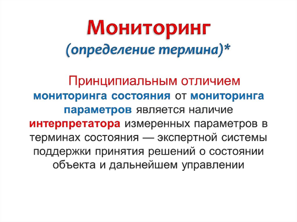 Стал мониторинг