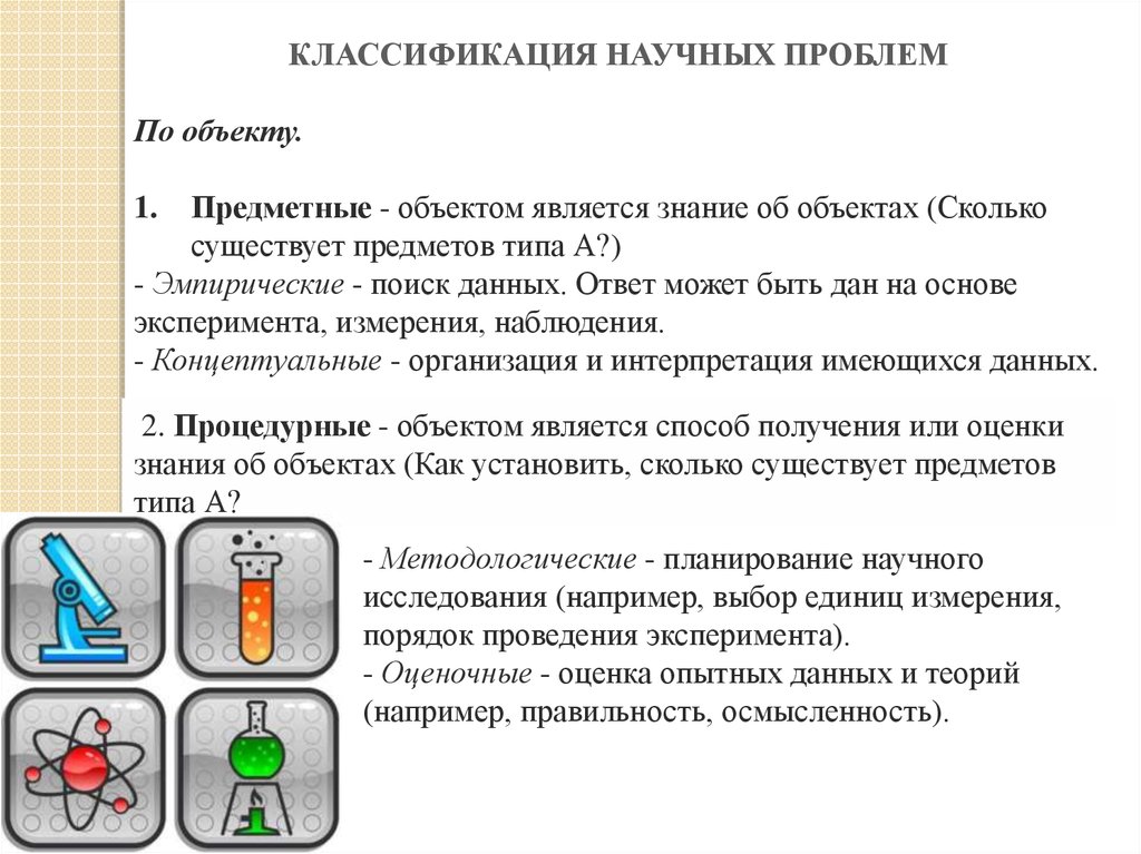 2 научная проблема. Классификация научных проблем. Научная проблема классификация научных проблем. Научные проблемы по объекту классификации. Научная проблема и научная задача классификация научных проблем.