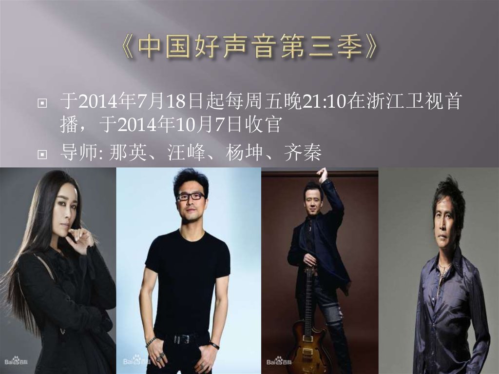 《中国好声音第三季》