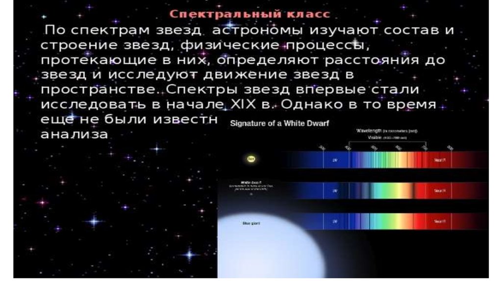 Формирование звезд презентация