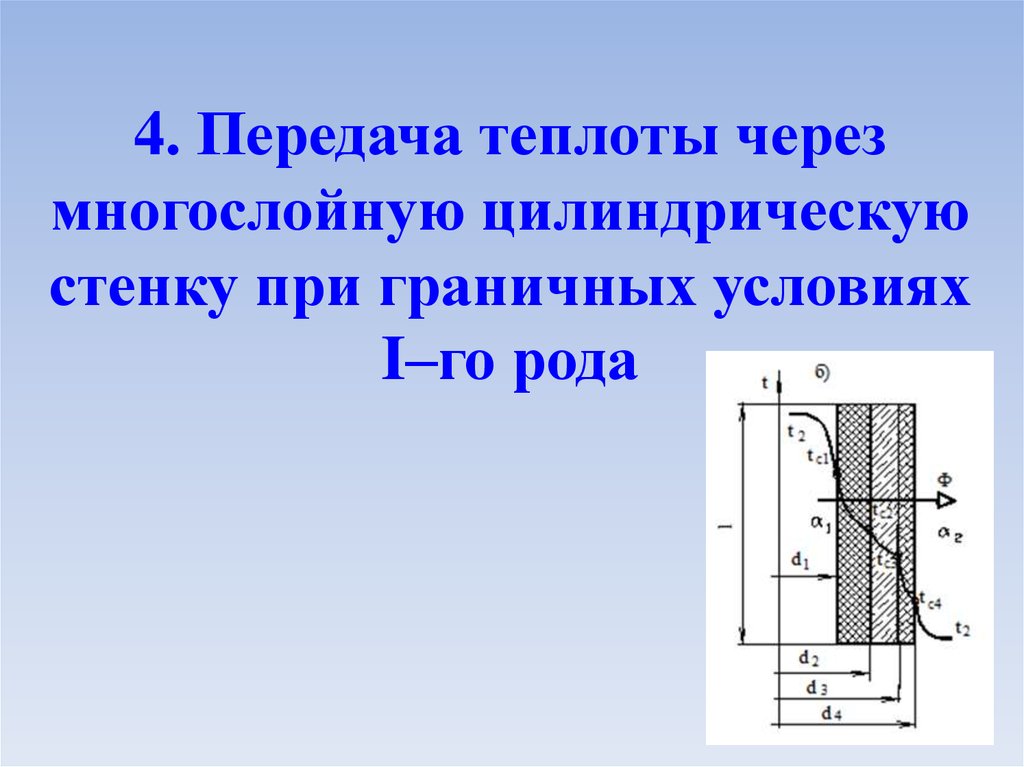 Теплопередача через многослойную стенку. Стационарная теплопроводность многослойной цилиндрической стенки. Цилиндрическая стенка тепломассообмен. Теплопроводность многослойной цилиндрической стенки. Передача теплоты через многослойную и цилиндрическую стенку.