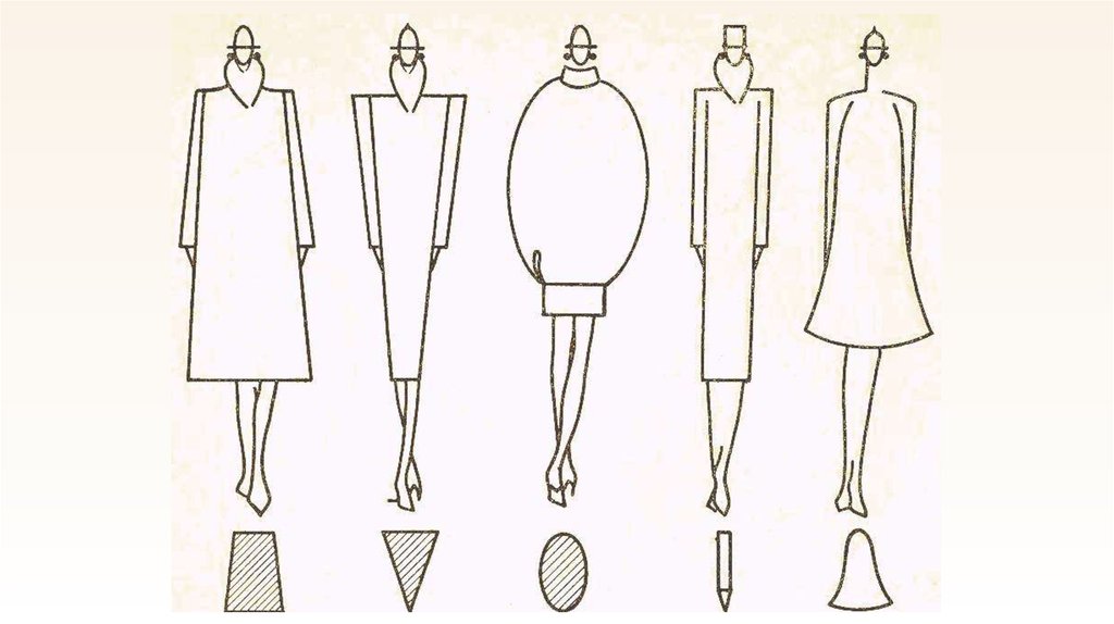 Эскизы формы одежды. Силуэтные формы в одежде. Силуэт в композиции костюма. Форма в композиции костюма. Эскиз современного костюма.