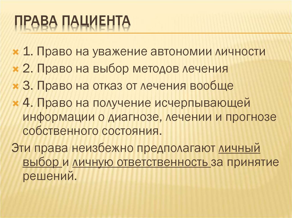 Международное законодательство по защите прав пациентов презентация