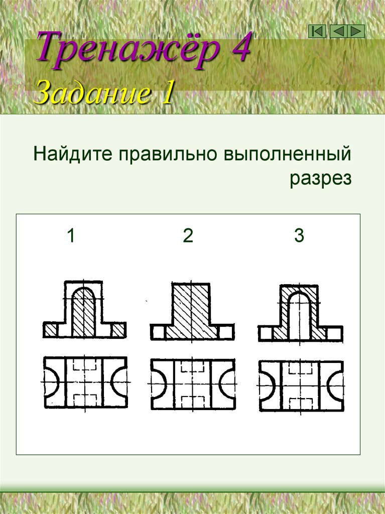 Тренажёр 4 Задание 1