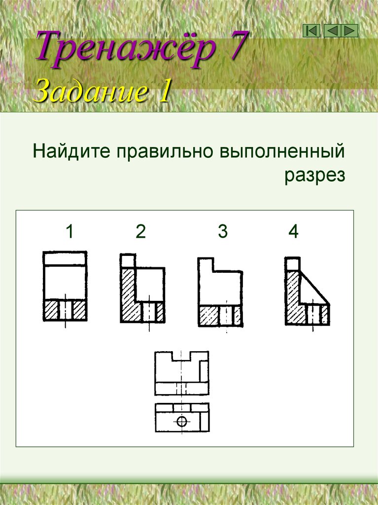 Тренажёр 7 Задание 1