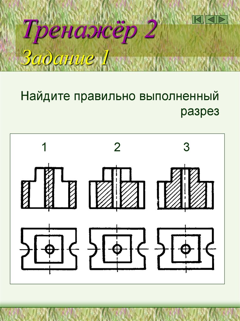 Тренажёр 2 Задание 1
