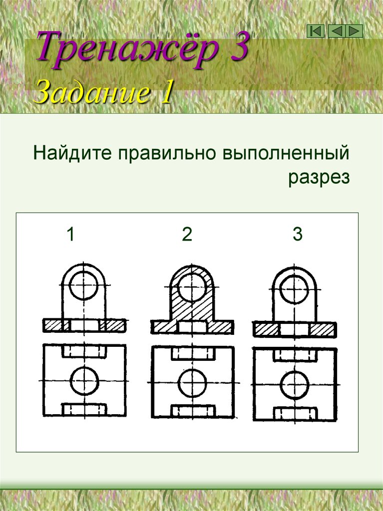 Тренажёр 3 Задание 1