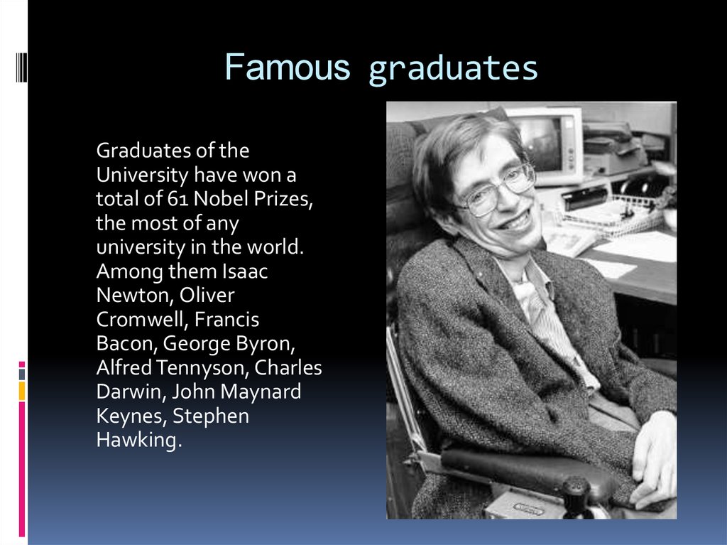 Famous graduates