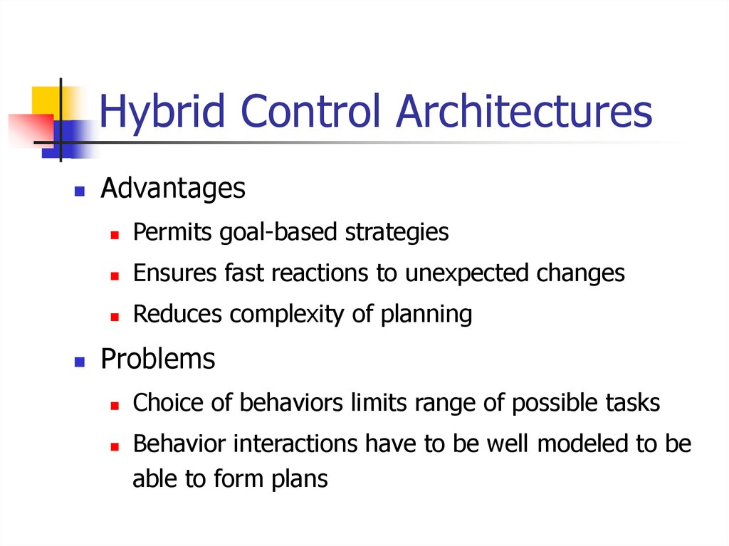 Hybrid Control Architectures