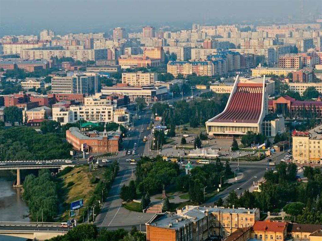 Омск современные здания