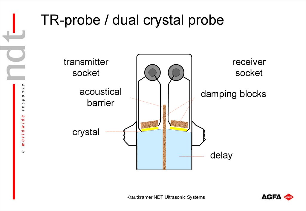 TR-probe / dual crystal probe