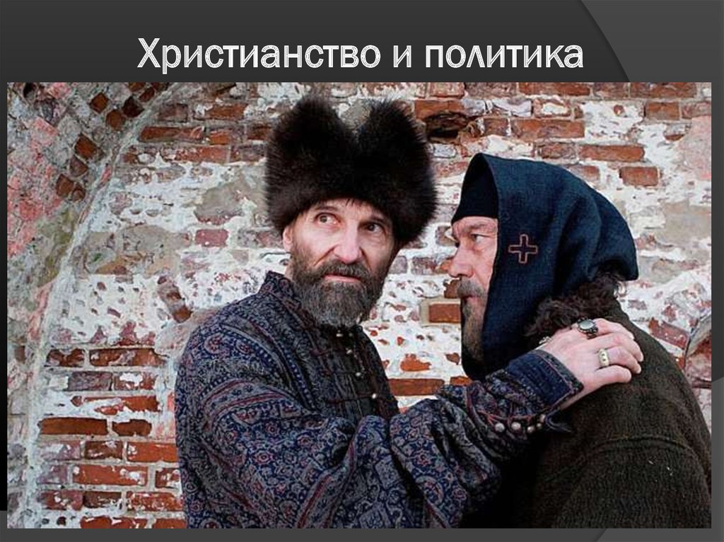 Христианство и политика - презентация онлайн