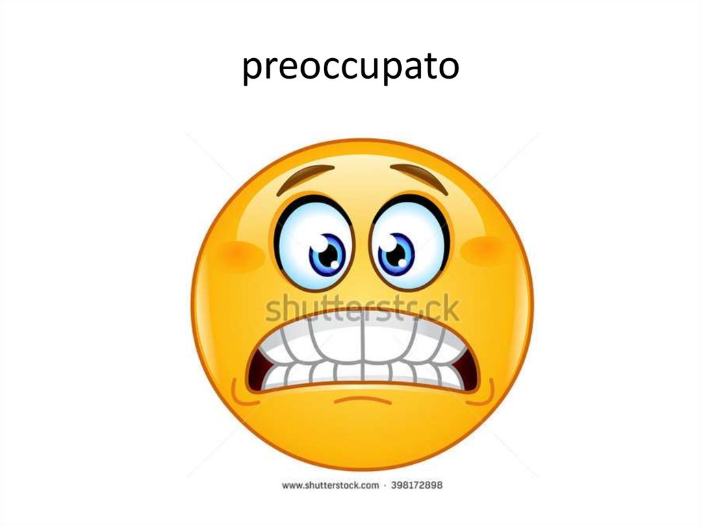 preoccupato
