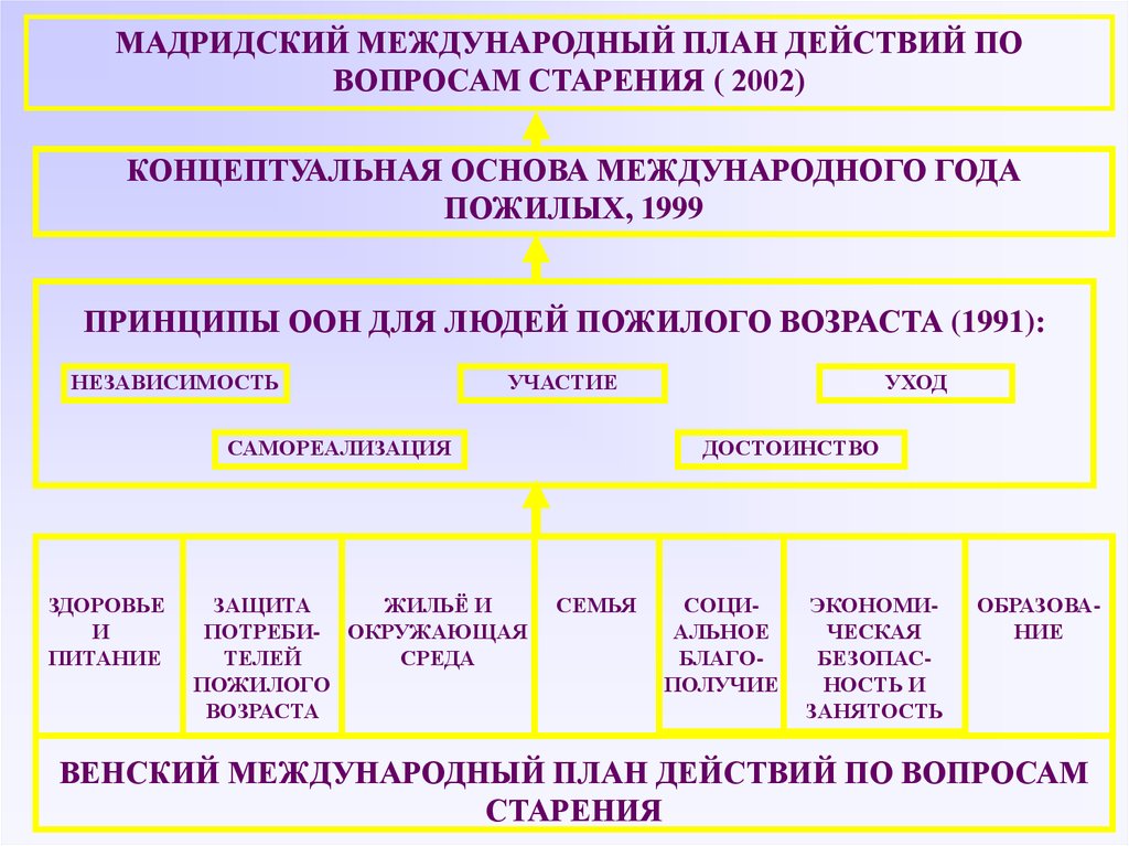 Мадридский международный план действий по проблемам старения