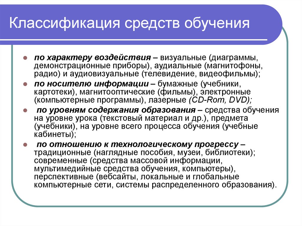 Средство понимания. Классификация средств обучения. Средства обучения классификация средств обучения. Классификация средств обучения схема. Характеристика средств обучения.