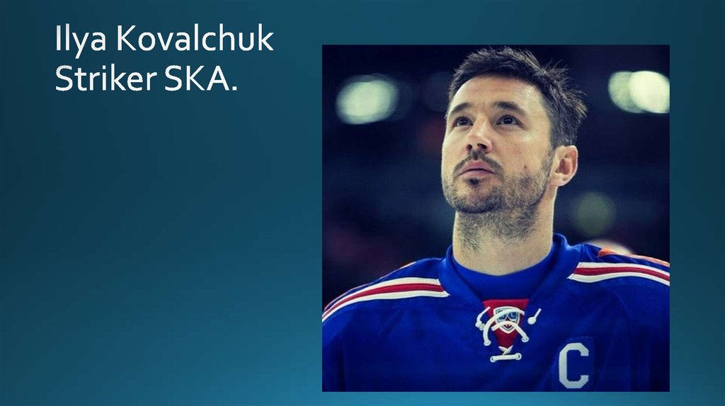Ilya Kovalchuk Striker SKA.