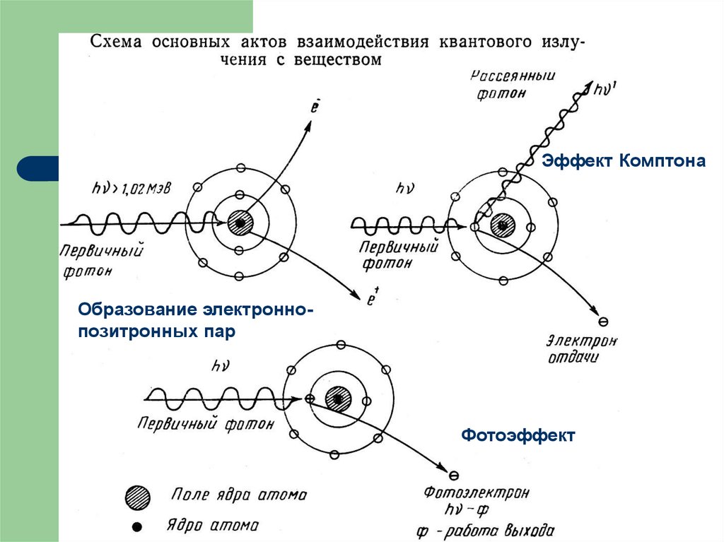 Взаимодействие фотонов и электронов. Что такое некогерентное рассеяние (эффект Комптона)?. Эффект образования электрон-позитронных пар. Эффект образования пар электрон Позитрон. Образование электрон-позитронных пар гамма.