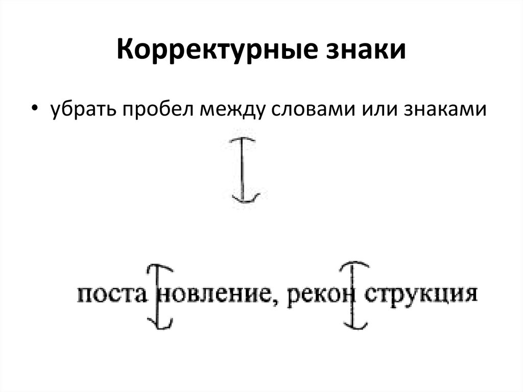 Пробел удаляет символы