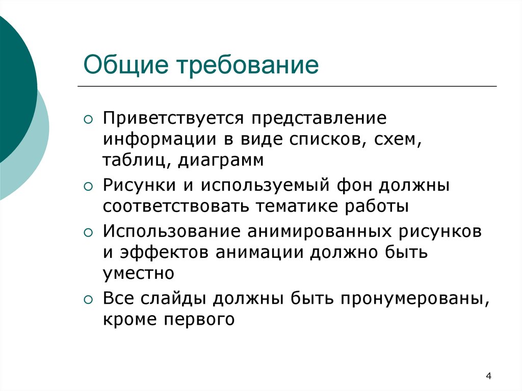 Что должно быть в презентации для защиты курсовой