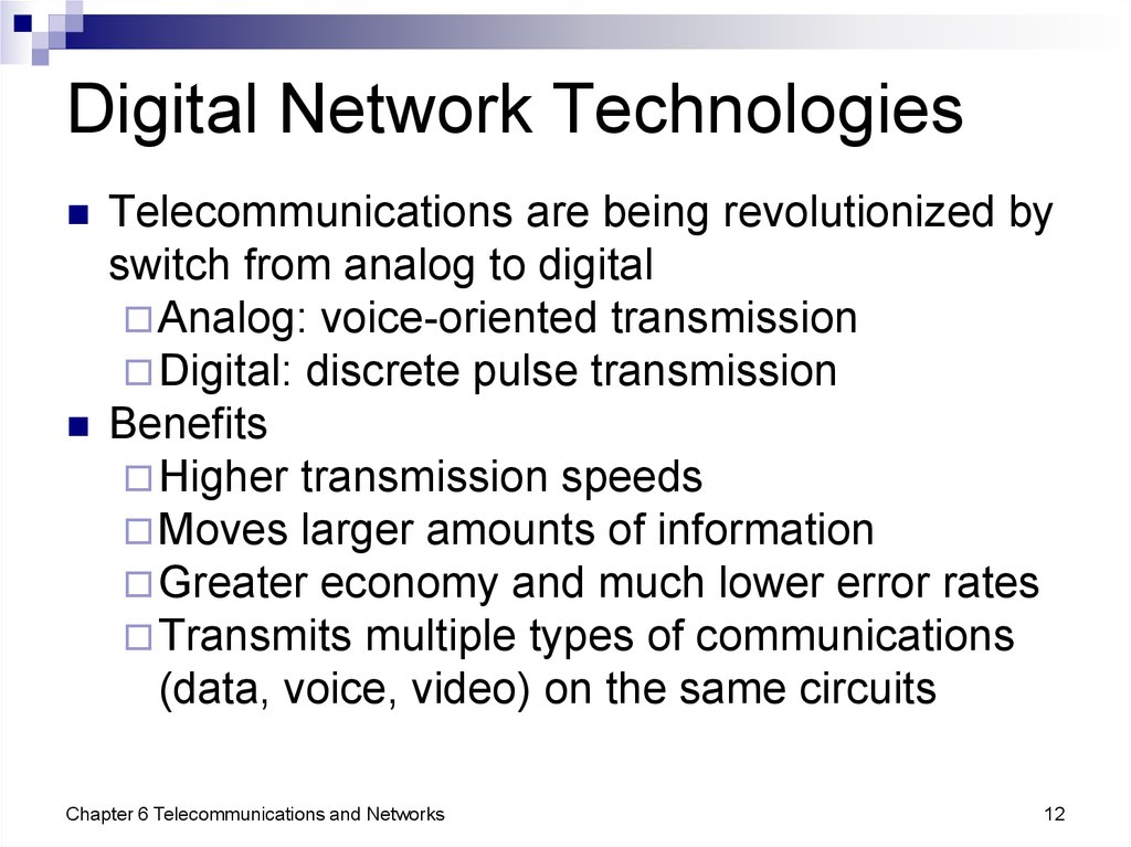 Digital Network Technologies