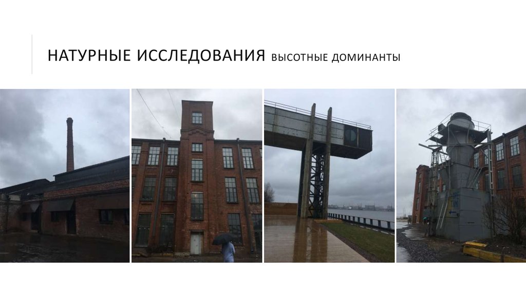 Натурные исследования Высотные доминанты