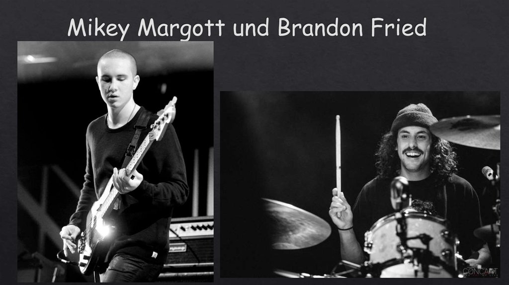 Mikey Margott und Brandon Fried