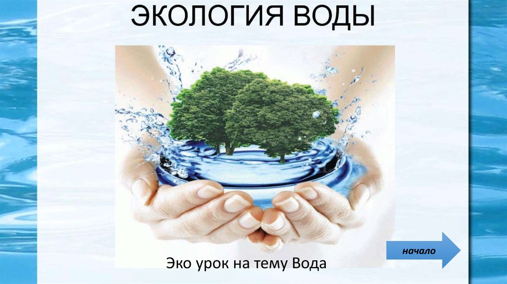 Презентация на тему экология воды