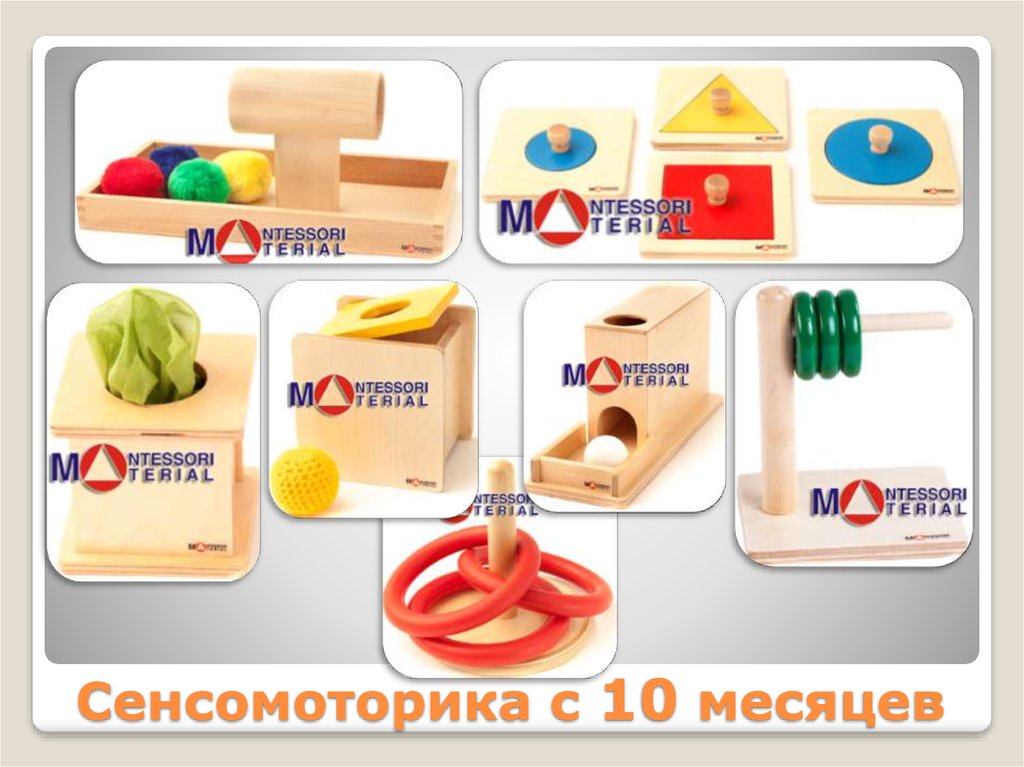 Сенсомоторика с 10 месяцев
