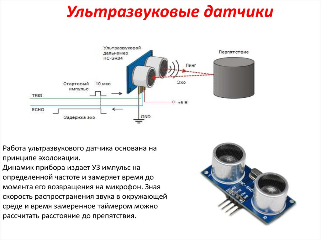 Ультразвуковые датчики фото