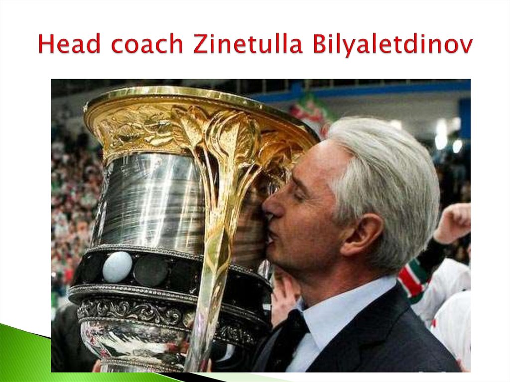 Head coach Zinetulla Bilyaletdinov