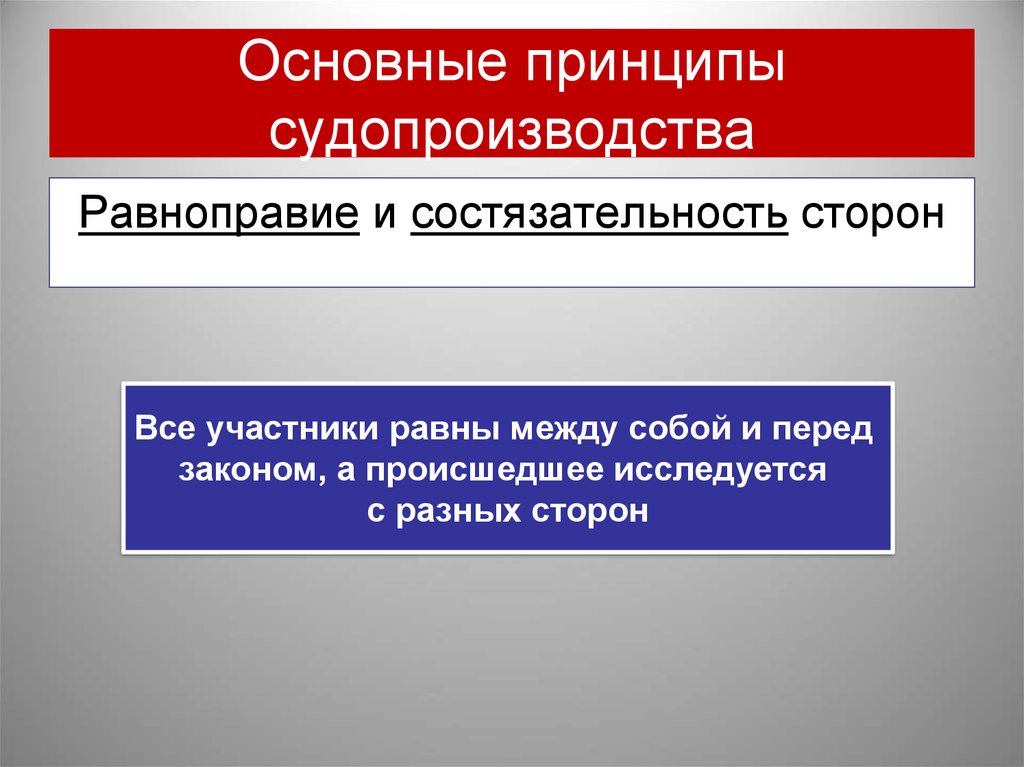 Принцип равноправия сторон. Состязательность и равноправие сторон. Равенство и состязательность сторон. Принцип состязательности и равноправия сторон. Принцип состязательности судопроизводства.